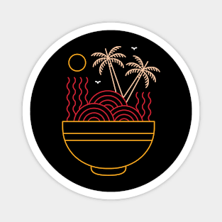 Ramen Island Magnet